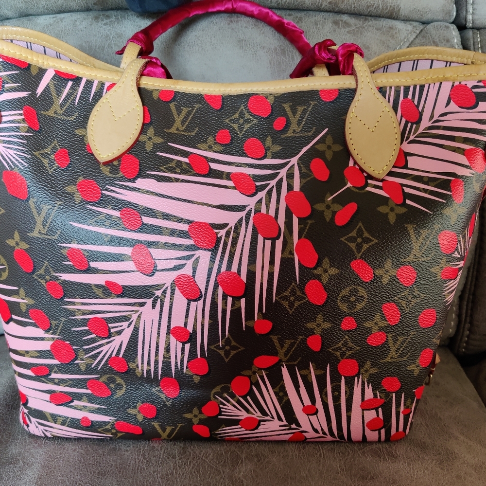 Louis Vuitton jungle dots neverfull MM